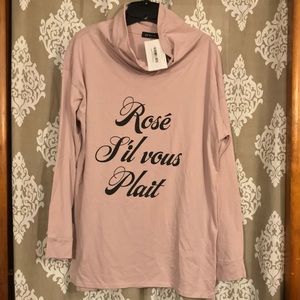 Women’s Zutter “Rose Please” Blush Top